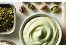 Exquisite Dubai-Schokolade mit orientalischen Gewürzen – luxuriöse Schokoladenkreation aus dem Nahen Osten