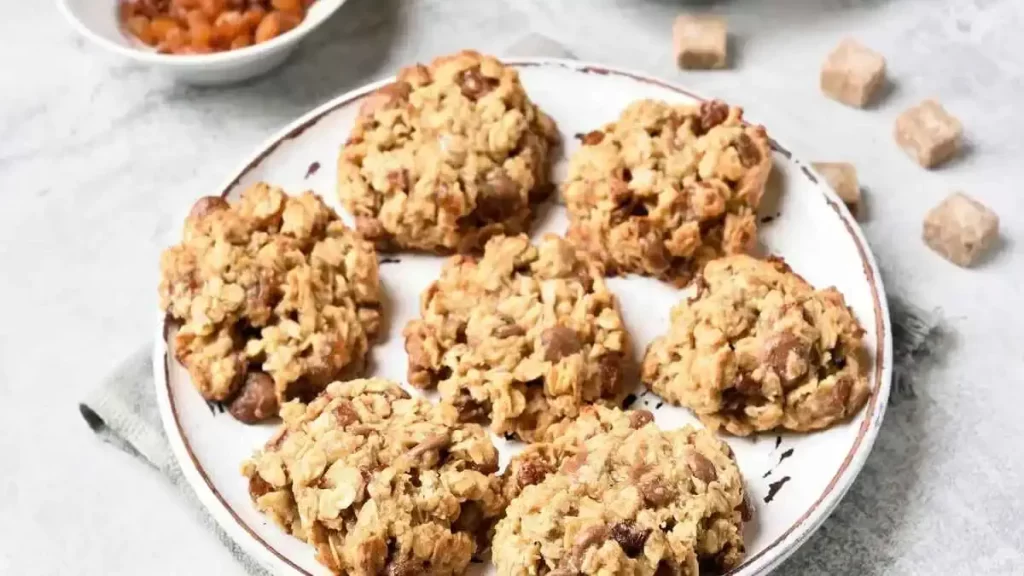 Haferflocken Rosinen Cookies