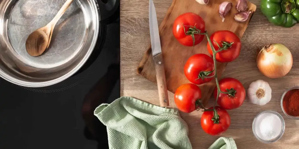 gefühlte paparika  mit Hackfleisch Rezept