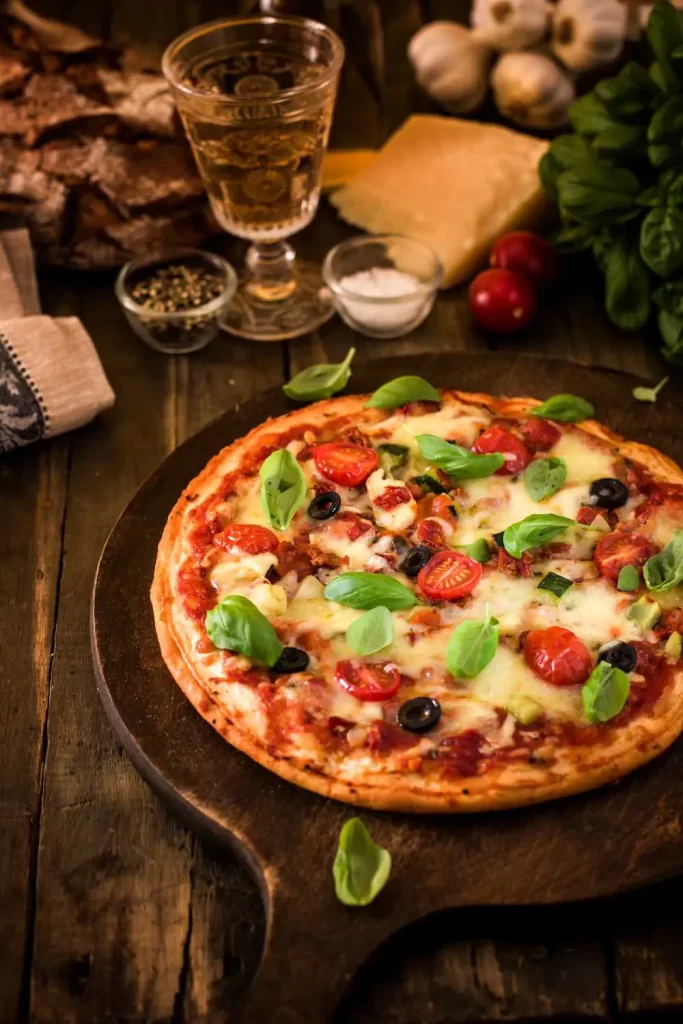 Pizza Teig ohne Hefe Rezept, schnell zubereitet mit wenigen Zutaten