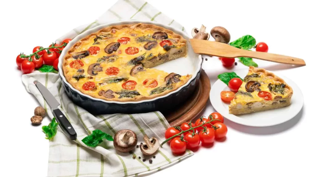 Klassisches Quiche-Rezept mit knusprigem Boden und cremiger Füllung