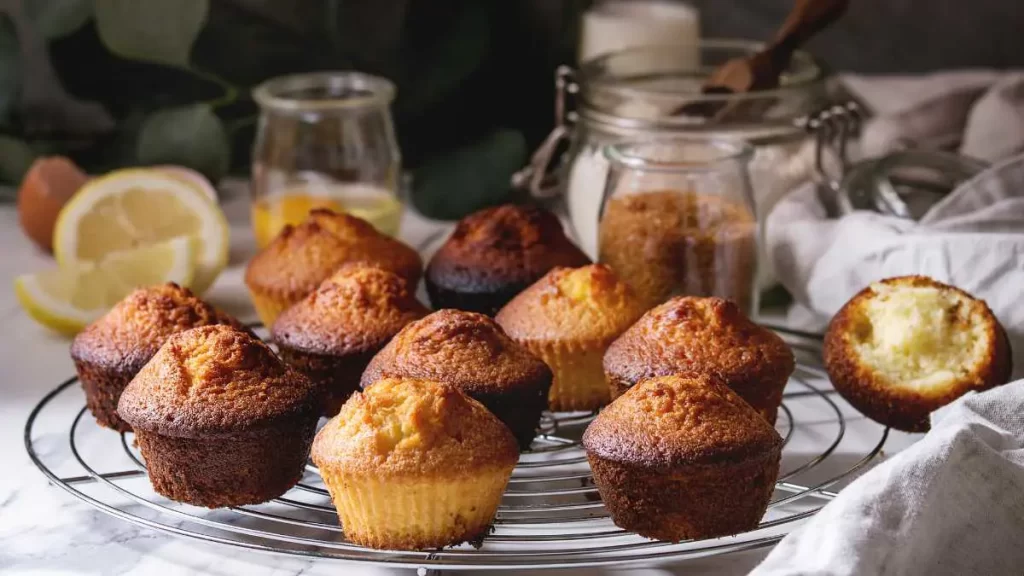 Frisches, gesundes Dessert ohne tierische Produkte, auf einem Teller serviert